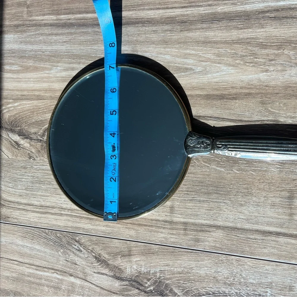 Vintage American Gold Hand Mirror